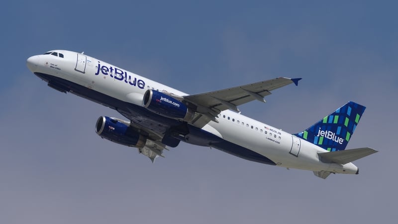 On 30 October, a JetBlue-operated A320 aircraft encountered an in-flight control issue due to a computer malfunction (stock photo)