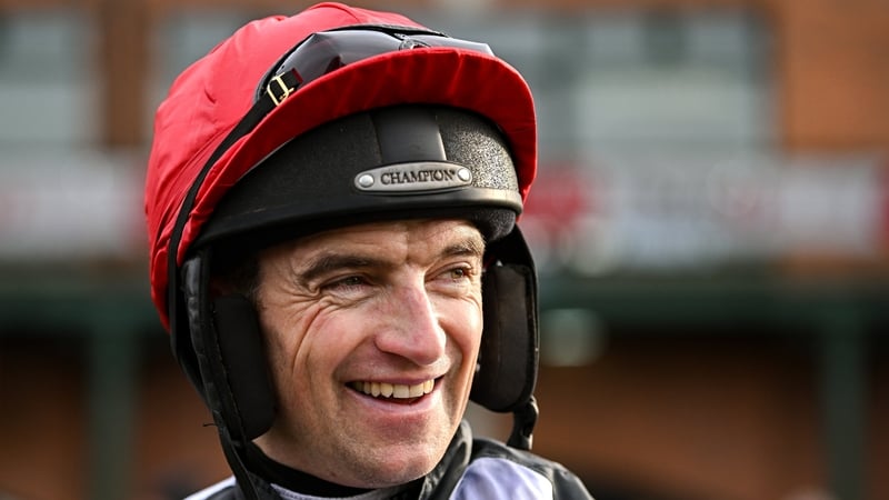 Patrick Mullins after riding Jimmy Du Seuil to victory