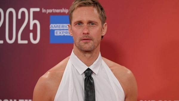 Alexander Skarsgård attends the UK premiere of Pillion during the 69th BFI London Film Festival at the Royal Festival Hall in London on 18 October, 2025