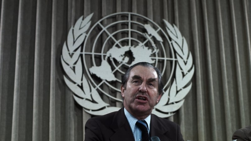 Chaim Herzog was born in Belfast in 1918 and raised in Dublin