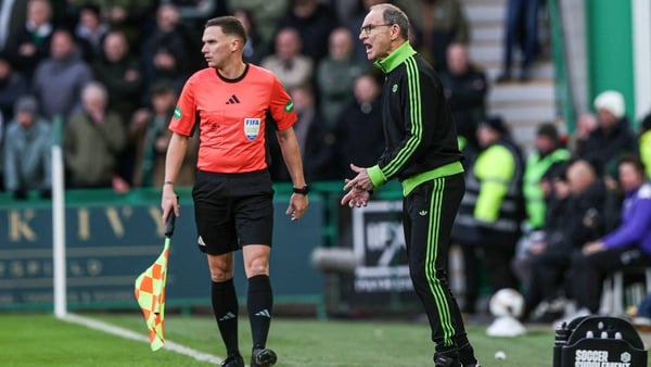 EDINBURGH, SCOTLAND - NOVEMBER 30: Celtic Interim Manager Martin O'Neill during a William Hill Premiership match between Hibernian and Celtic at Easter Road, on November 30, 2025, in Edinburgh, Scotland. (Photo by Craig Williamson/SNS Group via Getty Imag