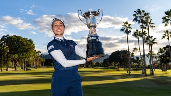 Nastasia Nadaud celebrates her maiden LET title in Malaga