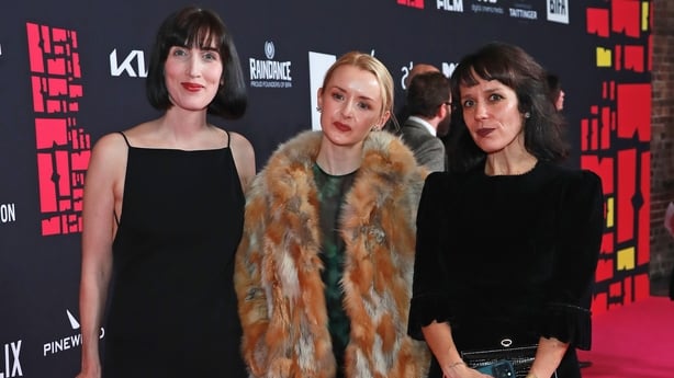 Róisín Geraghty, Myrid Carten and Kat Mansoor at the BIFAs