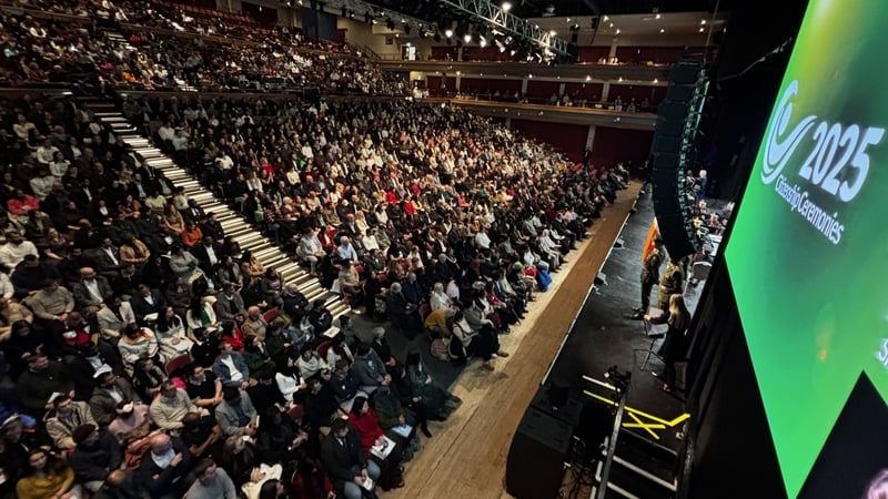 The ceremonies are taking place in the INEC in Killarney
