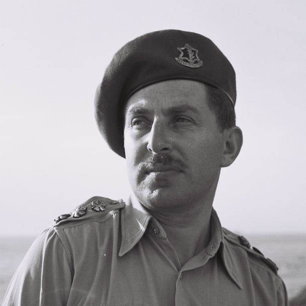 Herzog while serving as an Israeli military attache in the United States 1950