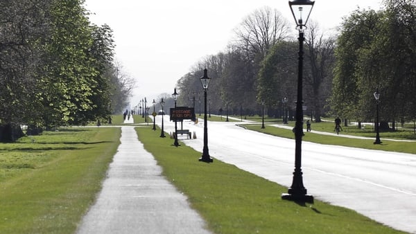 A view of the Phoenix Park in 2020 during Covid restrictions