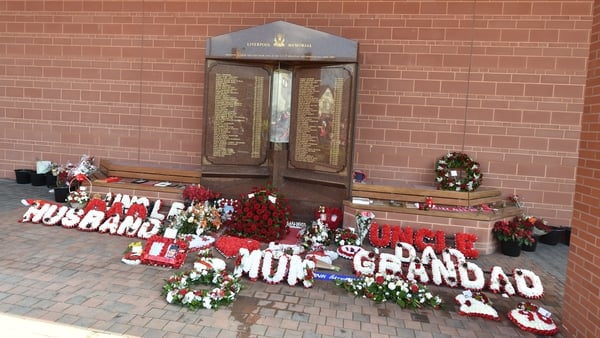 Hillsborough Memorial at Anfield
