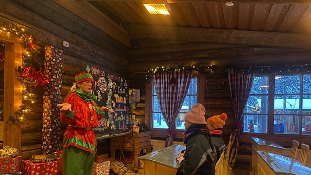 Elf school in lapland