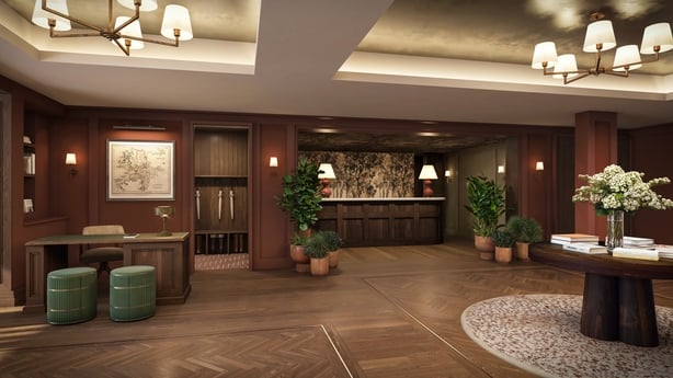 Reception of The Grace hotel