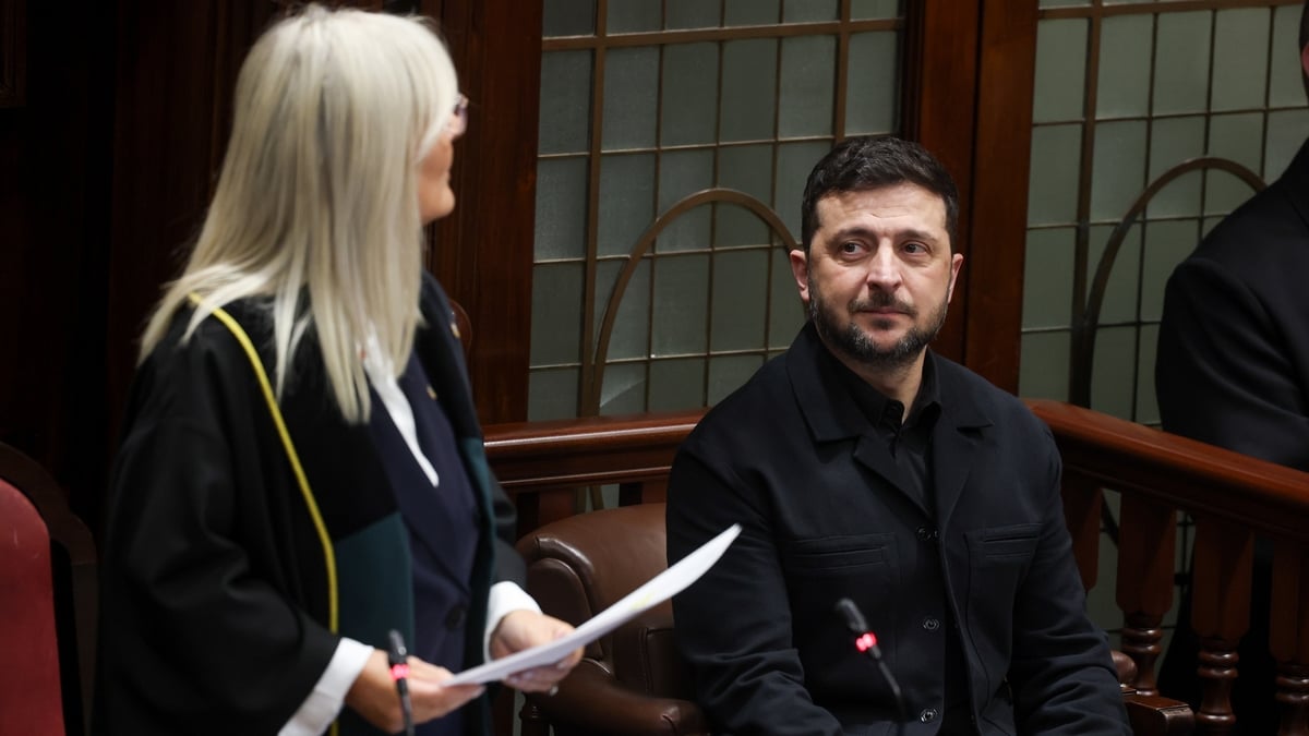 Reaction to President Zelensky's speech