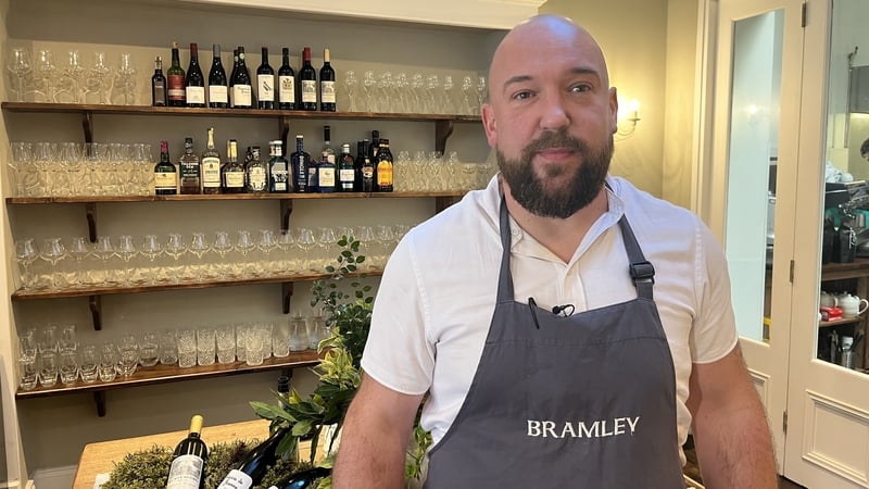 Chef Sam Moody runs Bramley restaurant in Abbeyleix with his wife Emily after moving over from the UK
