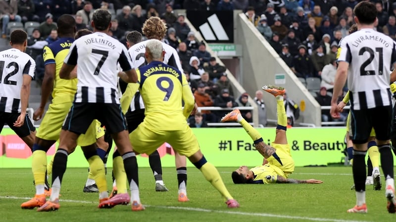 Cristian Romero equalised with an overhead kick in added time