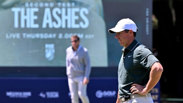 Northern Ireland's Rory McIlroy watches a putt during the Pro-Am ahead of the Australian Open golf tournament at the Royal Melbourne Golf Club in Melbourne on December 3, 2025. (Photo by William WEST / AFP) / --IMAGE RESTRICTED TO EDITORIAL USE - STRICTLY