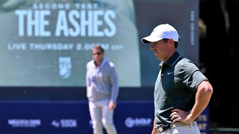 Rory McIlroy and the Australian Open will play second fiddle to the cricket
