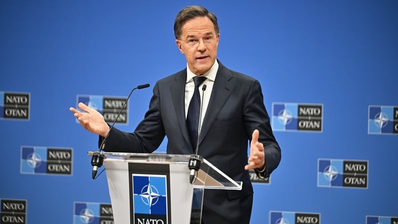 Mark Rutte insisted that any element of an updated peace plan which involves NATO will have to have the alliance's input