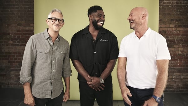 Undated handout photo issued by Netflix of (left to right) Gary Lineker, Micah Richards and Alan Shearer from the Sports podcast The Rest Is Football, which will be a daily show on Netflix during the 2026 Fifa World Cup, it has been confirmed. Issue date: