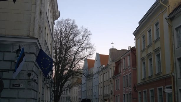 Beautiful streets of Estonia