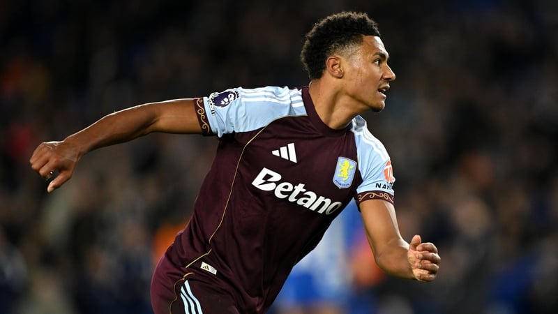 Ollie Watkins scored twice in the first half for Villa