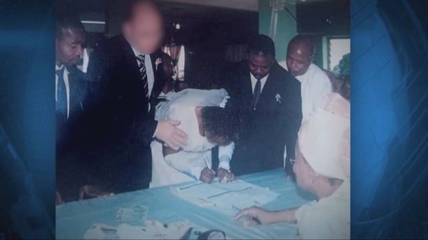 Picture of a wedding day 