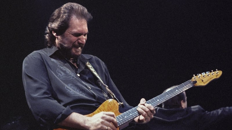 Steve Cropper (pictured in San Francisco in April 1990) was the lead guitarist for Rock & Roll Hall of Fame group Booker T and the MG's. He also played with many other legendary R&B figures, from Otis Redding to BB King to Wilson Pickett