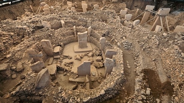 A view of the ancient site of Gobeklitepe