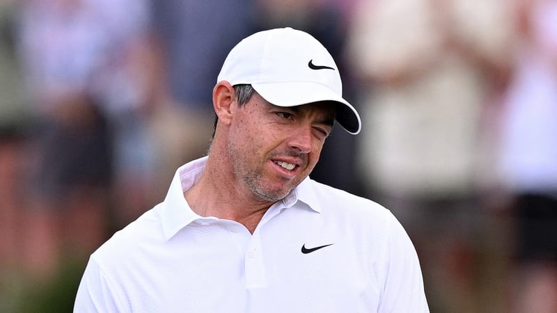 Rory McIlroy had five birdies and six bogeys on day one