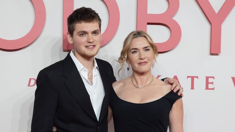 Joe Anders and Kate Winslet attend the Goodbye June world premiere