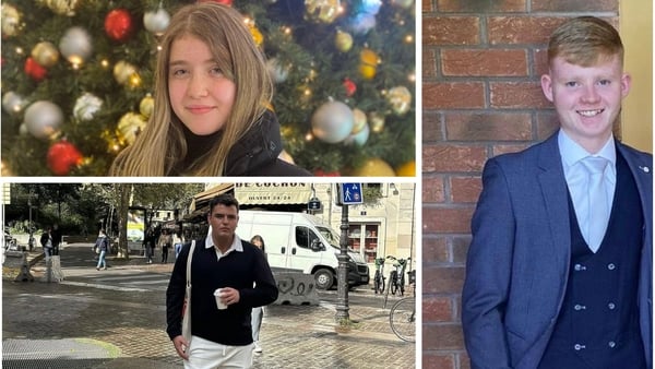 Clockwise: Hailey Golden, Shane McGoey and Toby Kane