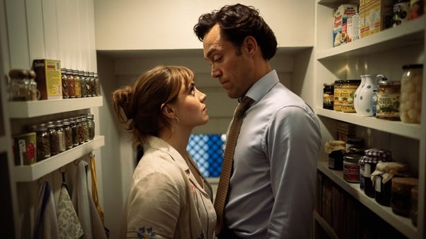 Bella Maclean and Alex Hassell in the second series of Rivals