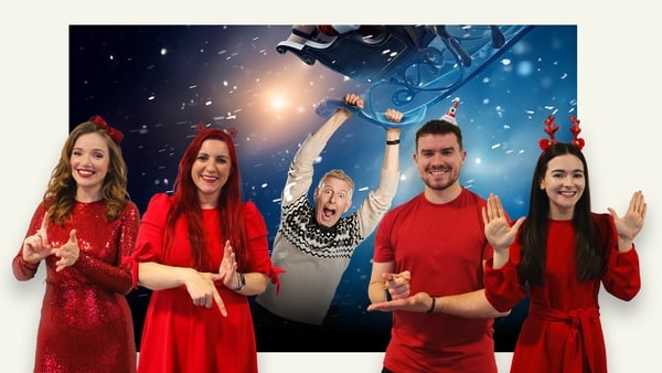 The ISL Late Late Toy Show team are ready to go!