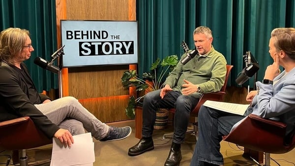 Journalist John Meagher talks with hosts Louise Byrne and Cian McCormack on Behind the Story