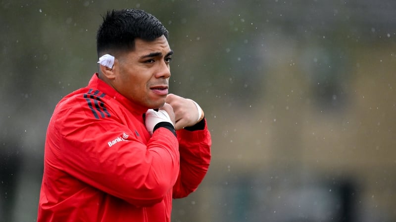 Michael Ala'alatoa starts for Munster at Páirc Uí Chaoimh