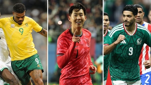 Potential Group A opponents for Republic of Ireland