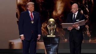 Trump given inaugural FIFA prize at World Cup draw
