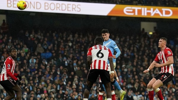 Phil Foden scores against Sunderland - Premier League, December 2025