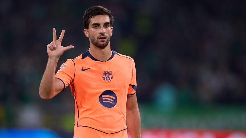 Ferran Torres bagged three for Barca