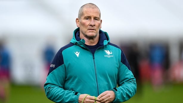 Connacht head coach Stuart Lancaster before the EPCR Challenge Cup match between Ospreys and Connacht at Dunraven Brewery Field in Bridgend, Wales. 
