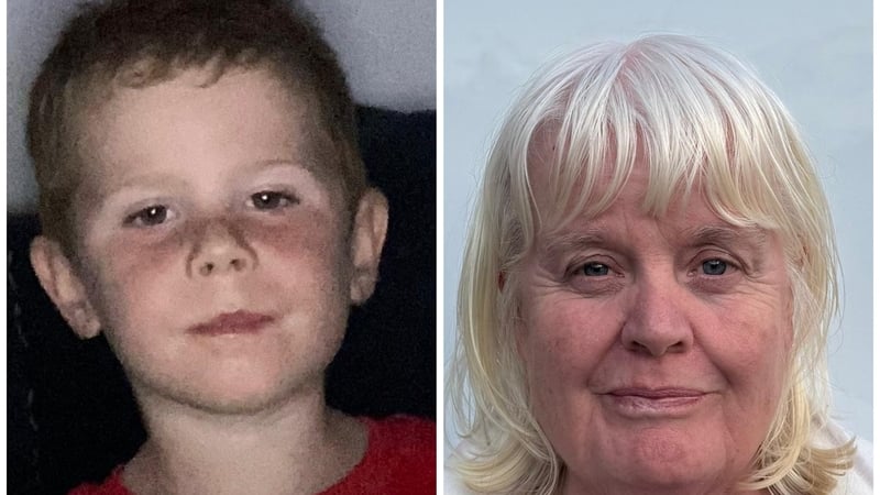 Four-year-old Tadhg Farrell and his 60-year-old grand-aunt Mary Holt were killed in the attack