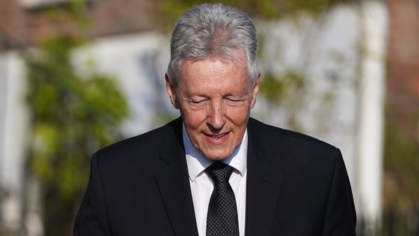 Peter Robinson pictured in 2023