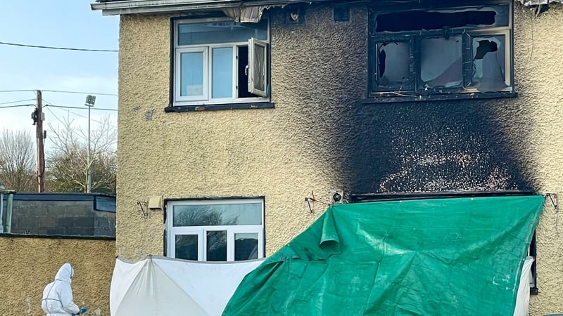 A suspected petrol bomb was thrown into the house on 6 December