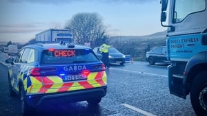 an sáirsint Ray Maloney ón Údarás Póilíneachta & Sábháilteacht Pobail i Dúrlas i dTiobrad Árann. show image