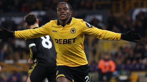 Wolverhampton Wanderers' French midfielder #27 Jean-Ricner Bellegarde