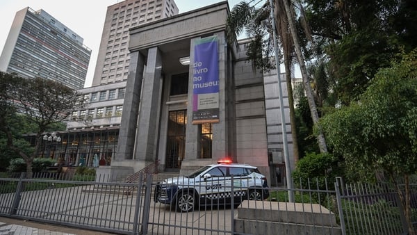 Mario de Andrade Library in Sao Paulo, Brazil