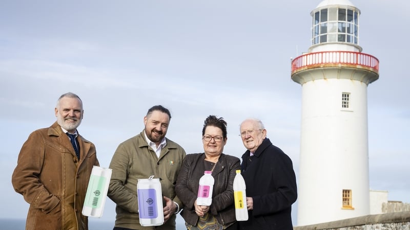 The pilot will see the installation of reverse vending machines on Árainn Mhór and Oileán Chléire, as well as communal Re-turn collection bins on Inishturk (Credit: Jill O'Meara)