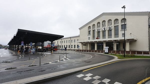 Exterior airport of Vilnius airport