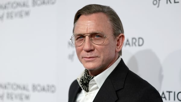 Daniel Craig pictured on the red carpet