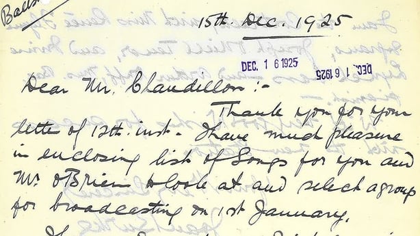 Joan Burke Letter