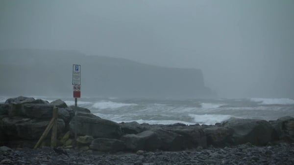 Storm Bram, Doolin Co Clare