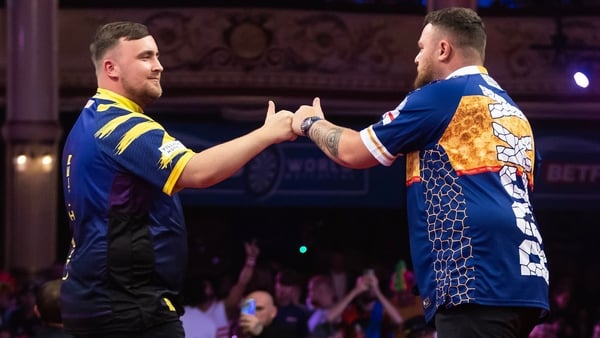 Luke Littler Josh Rock pic PDC