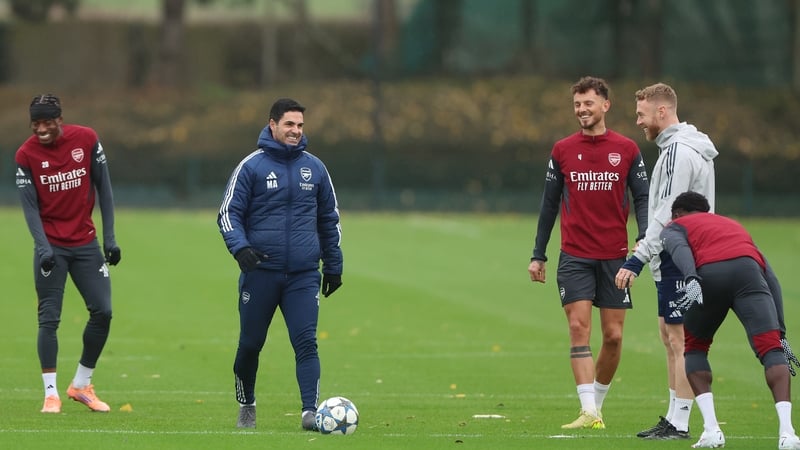 'Today we've done 20 minutes, so surely it's not because we overtrained the players,' said the Arsenal manager